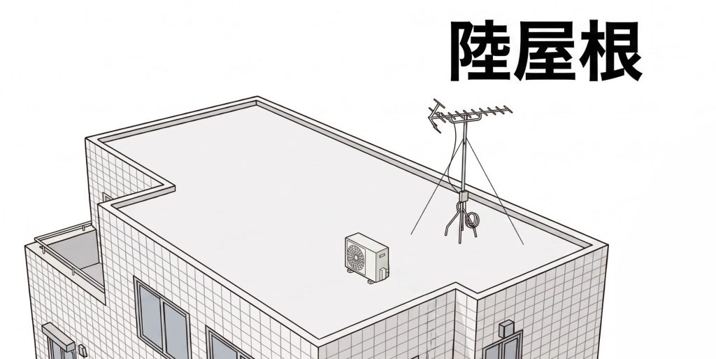 陸屋根(平屋根・フラットルーフ)